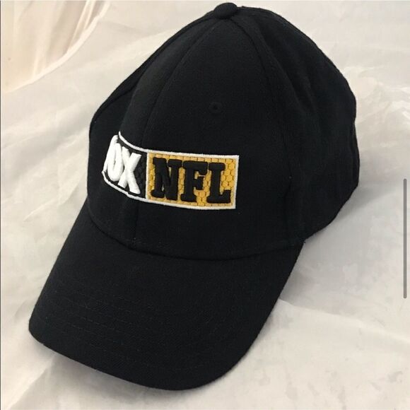Otto Flex FOX NFL Flex Fit Black Baseball Hat - Picture 6 of 11